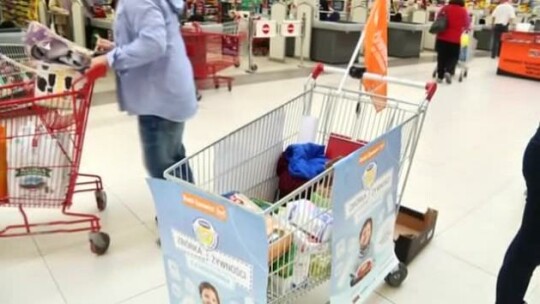 Podzielili się posiłkiem