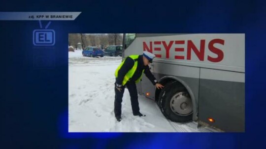 Policja pilnuje bezpieczeństwa podczas ferii