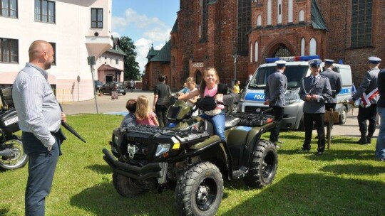 Policjanci świętowali z mieszkańcami Braniewa