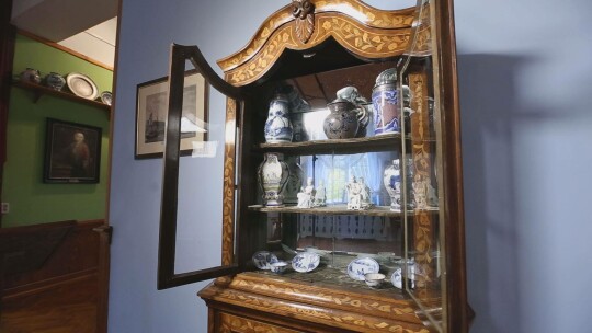 Porcelanowe skarby w muzeum 