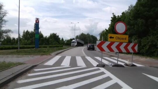 Postęp prac remontowych wiaduktu przy ul. Nowodworskiej