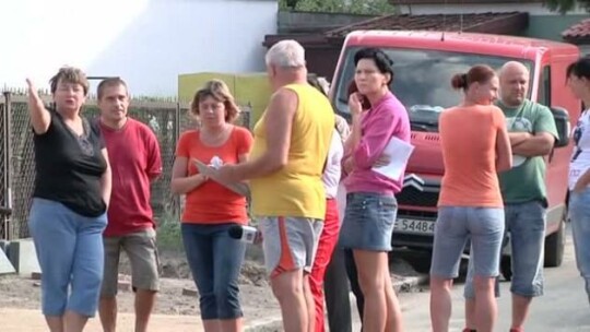 Poszło o chodnik
