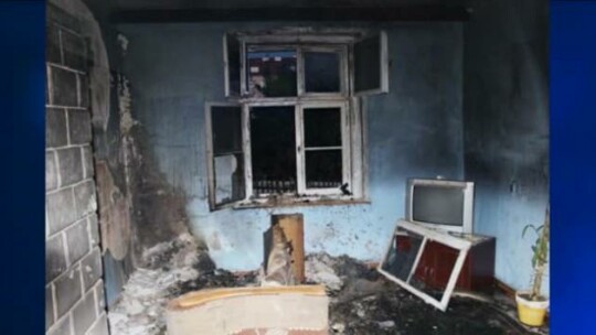 Pożar mieszkania w Braniewie