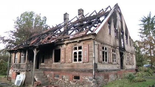 Pożar zabrał im wszystko 