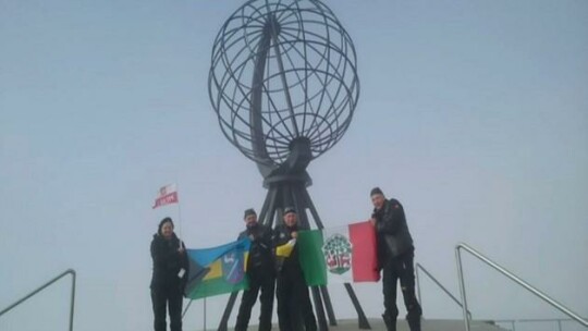 Pozdrowienia z Nordkapp