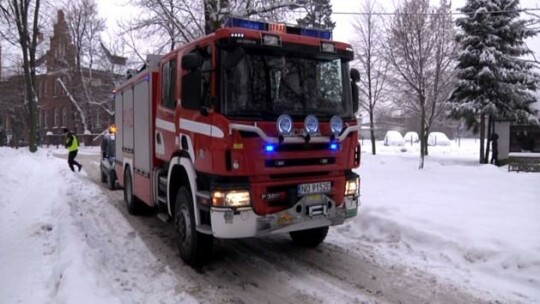 Pracowita zima braniewskich strażaków 