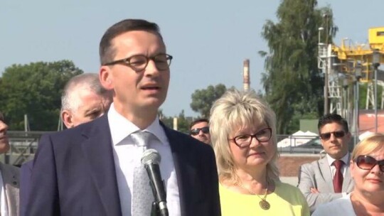 Premier Morawiecki odwiedził Elbląg 