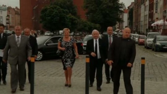 Prezes Jarosław Kaczyński ponownie w Elblągu