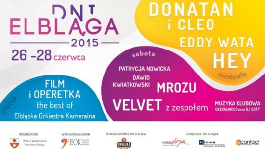 Program Dni Elbląga 2015