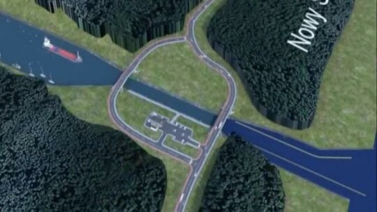 Projekt budowy kanału coraz bliżej 