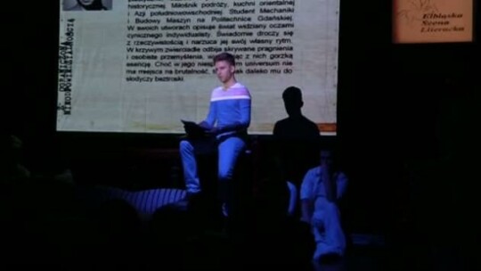 Promocja książki AEKL na ostatniej Scenie Literackiej