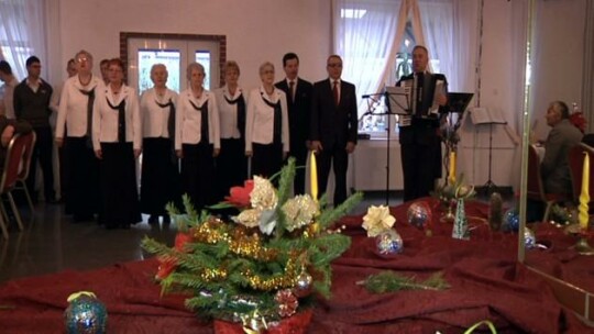 Przedświąteczne spotkanie u niewidomych 