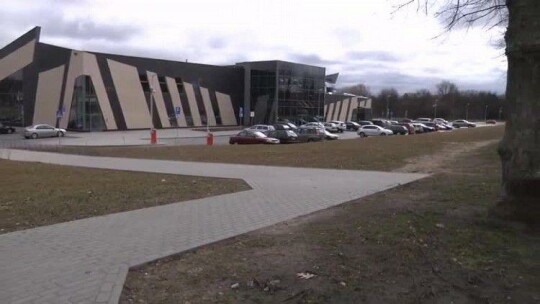 Przystanek autobusowy koło Centrum Rekreacji Wodnej