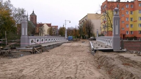Remont mostu dobiega końca