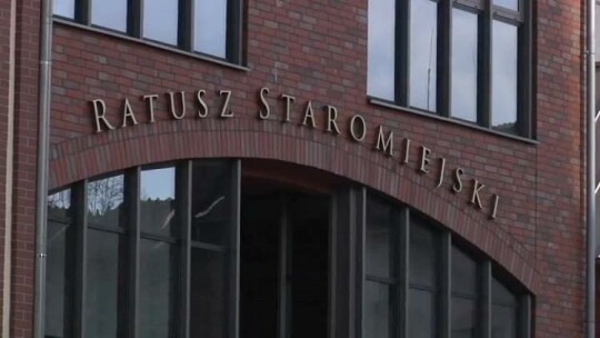 Robert Biedroń z wizytą w elbląskim Ratuszu.