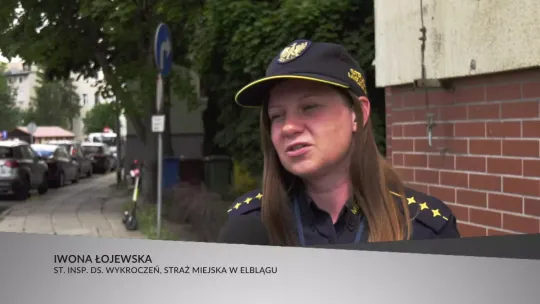 Rozrzucone hulajnogi to wciąż problem w Elblągu