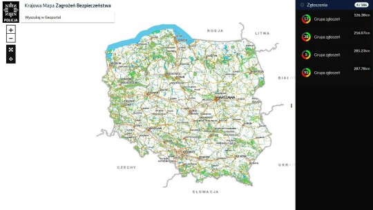 Ruszyła Krajowa Mapa Zagrożeń Bezpieczeństwa