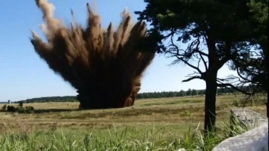 Saperzy wywieźli z Białegostoku bombę