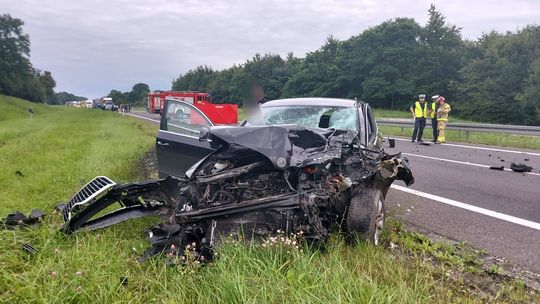 Śmiertelny wypadek z udziałem motocyklisty