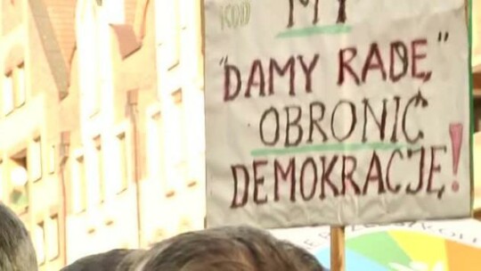 Stanęli w obronie demokracji 