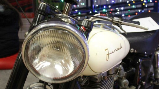    Stare motocykle na wystawie w BCK