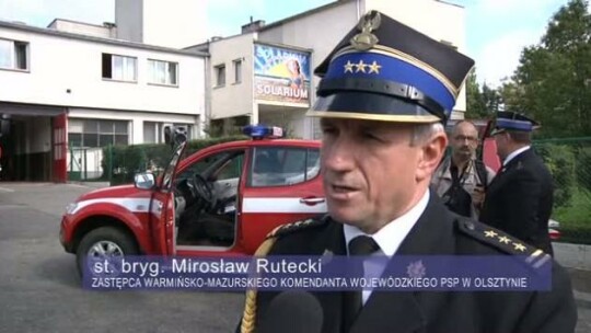 Strażacka terenówka