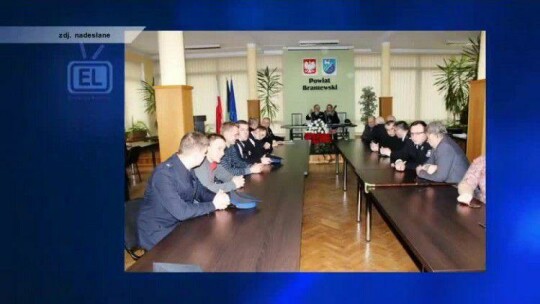 Strażacy ochotnicy na obradach