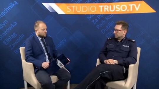 Studio Truso.TV - podinsp. Marek Cieślak (KMP w Elblągu)