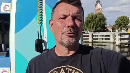 SUP-y ruszają na rzekę Elbląg. Pierwszy start już w niedzielę