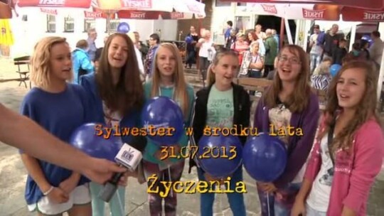 Sylwestrowe życzenia w środku lata