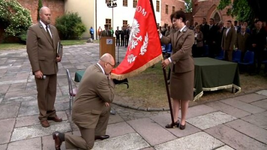 Sztandar leśników z Zaporowa