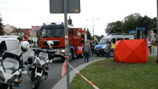 Tragiczny wypadek z udziałem karetki