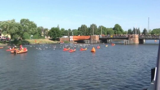 Triathloniści z całej Polski zagościli w Elblągu