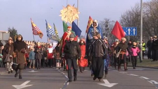 Trzej Królowie przywitali Jezusa