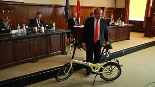 Urzędnicy na rowerze
