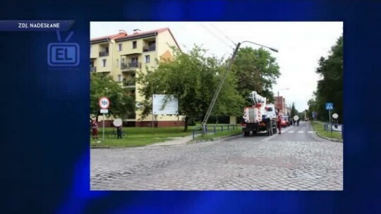 Uszkodzony słup