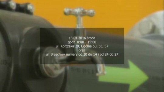 W środę zabraknie wody