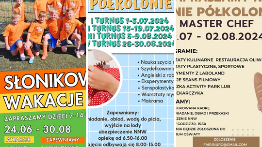 Wakacyjne przygody dla Dzieci – półkolonie w Elblągu!