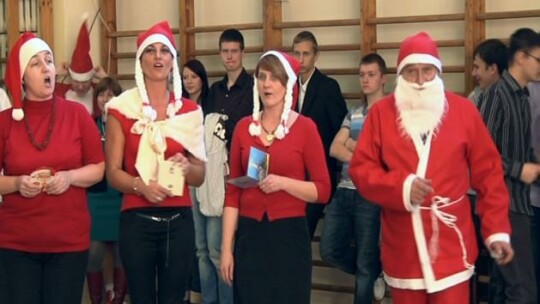 Wigilia w braniewskiej budowlance 