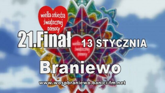 WOŚP – przygotowania w Braniewie 