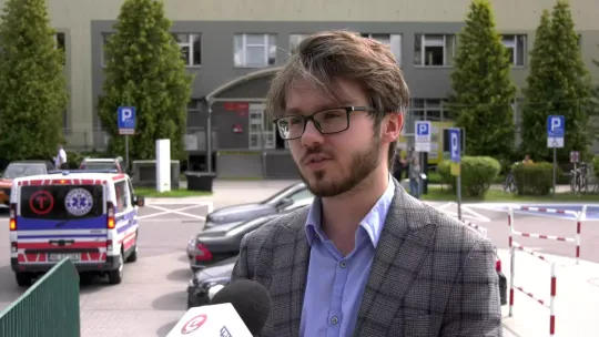 Wycinka drzew przy szpitalu wojewódzkim wciąż stoi pod znakiem zapytania