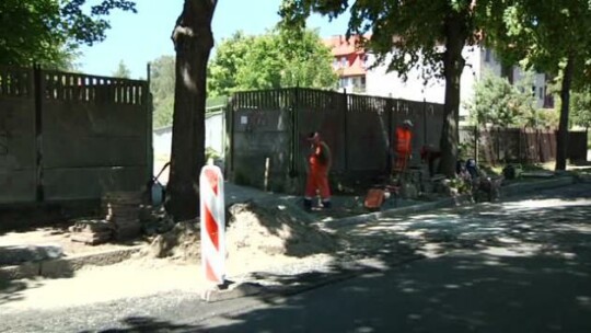 Wymiana nawierzchni jezdni na ul. Moniuszki 