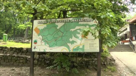 Z przewodnikiem po Bażantarni  