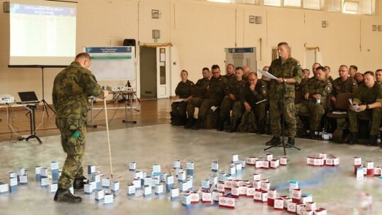 Żołnierze NATO szkolą się 