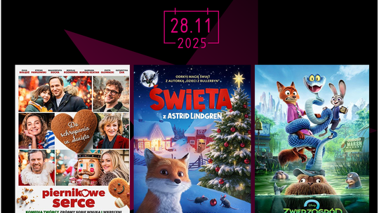 „Zwierzogród 2”, „Piernikowe serce” i „Święta z Astrid Lindgren” premierowo w Multikinie!
