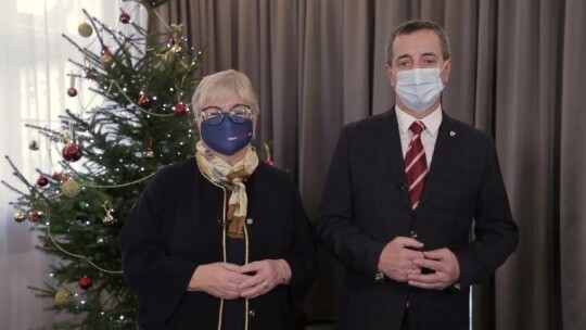 Życzenia świąteczna od Poseł na Sejm RP Elżbiety Gelert oraz Senatora RP Jerzego Wcisły