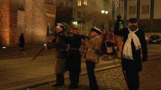 Żywa lekcja historii na starówce