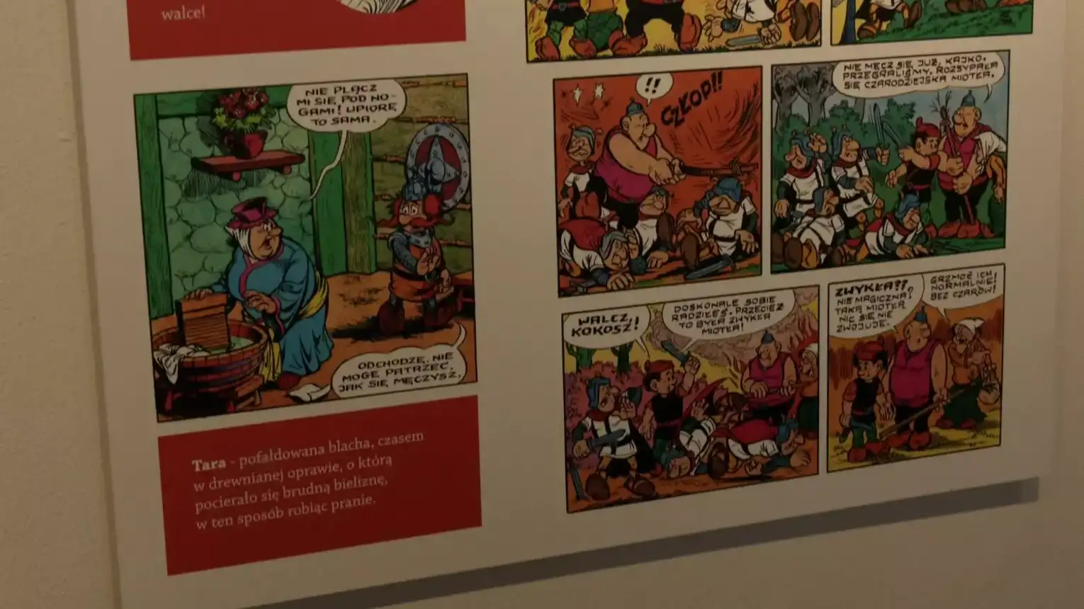 Bohaterowie kultowego komiksu "Kajko i Kokosz" zawitali do Elbląga