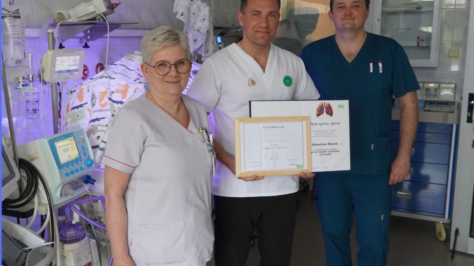 Fizjoterapeuta z Elbląga ukończył prestiżowy kurs