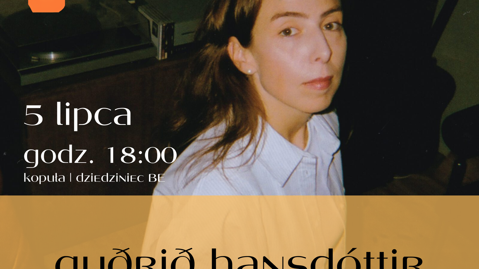 Guðrið Hansdóttir zagra w Elblągu. Darmowy koncert farerskiej wokalistki na dziedzińcu Biblioteki Elbląskiej